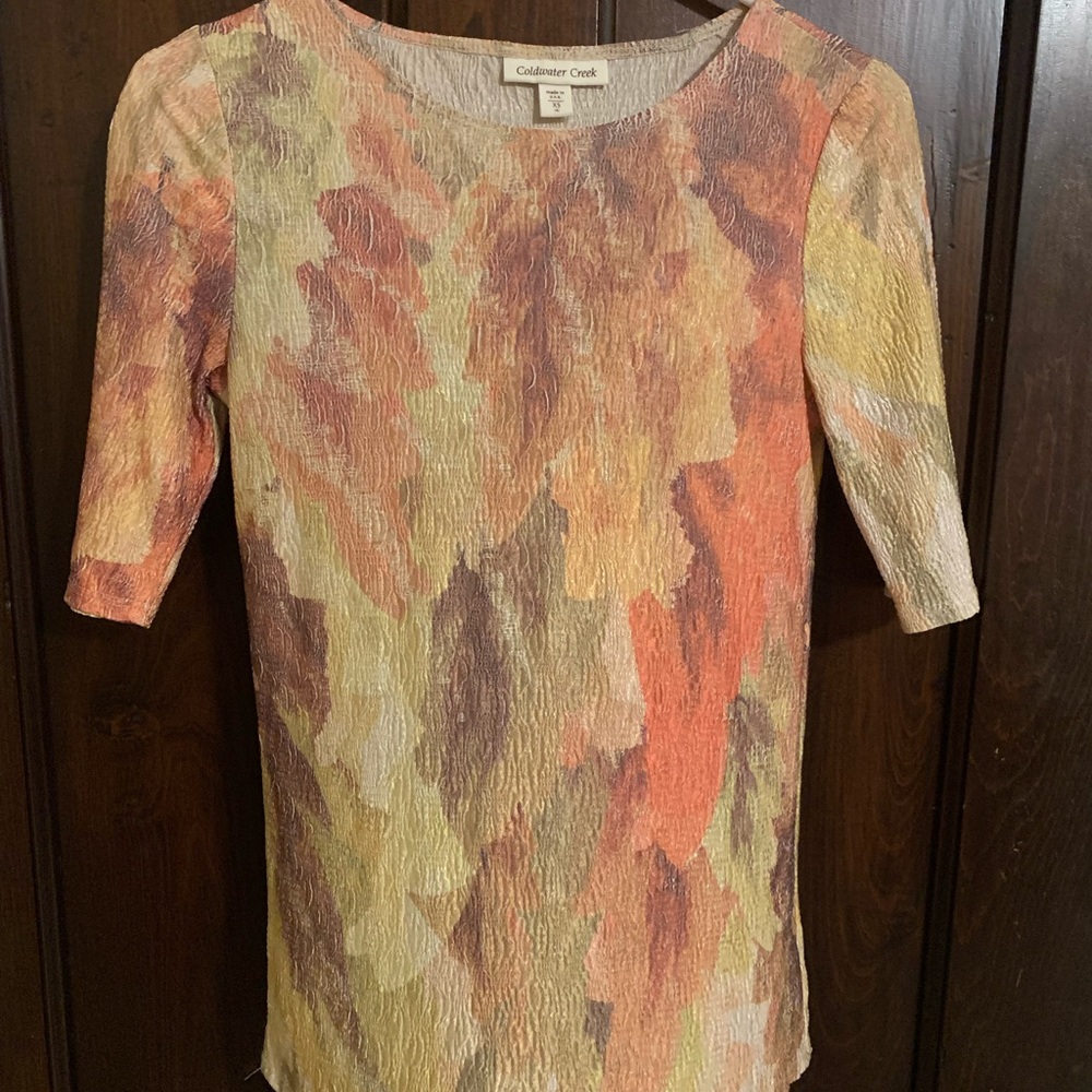 Coldwater Creek mid sleeve top